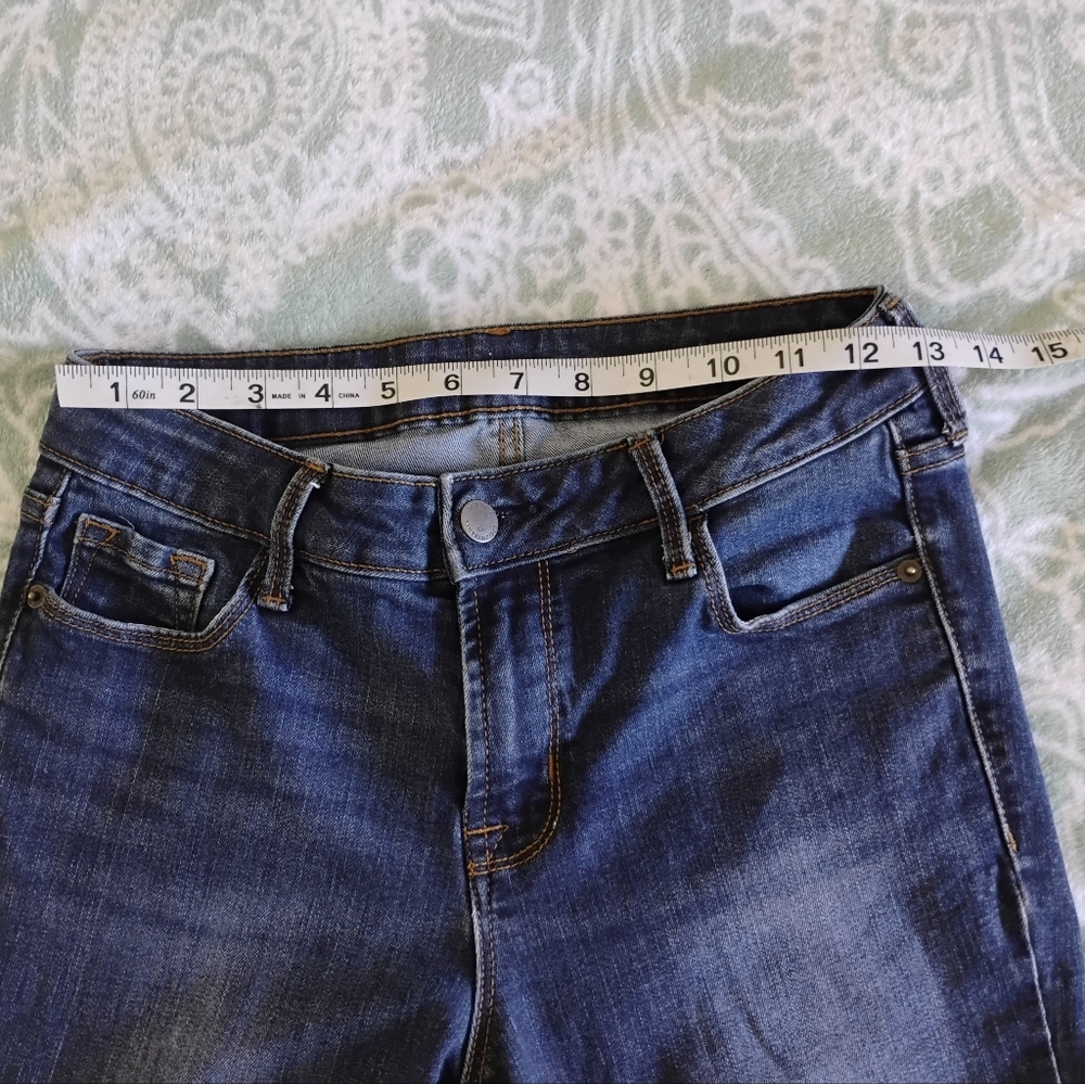 Old Navy Rockstar Women's Dark Blue Jeans - Picture 3 of 4